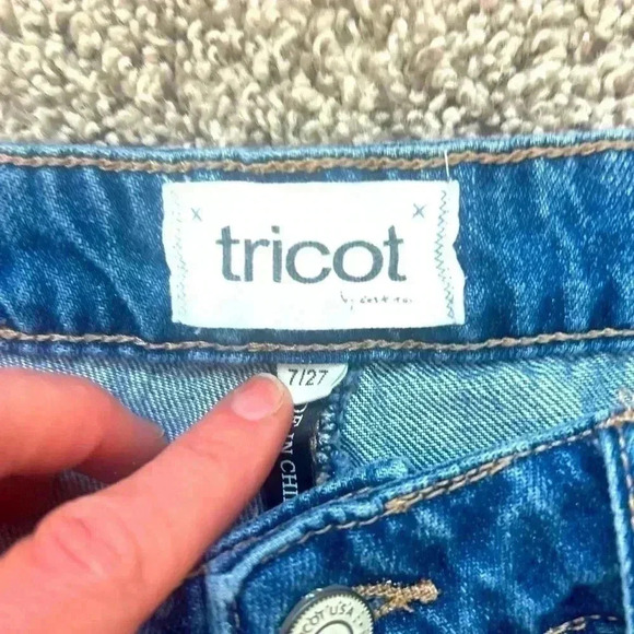 Tricot Jeans Pants Women Size  7 - Picture 2 of 4